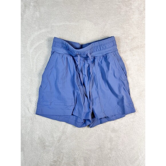 Lululemon Dance Studio High-Rise Short 3.5 Inseam Lined Oasis Blue Workout Gym 0 - Picture 2 of 7